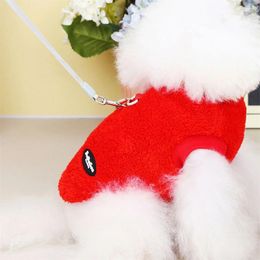 Ropa para perros ropa para el hogar diseño lindo lana tibia 5 tamaños opción 3 colores clima frío es esencial cómodo para mascotas