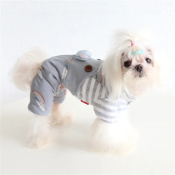 Ropa para perros Ropa con capucha Ropa 4 Patas Sudadera Seguridad Mono Suave Cálido Suéter Traje Jersey Abrigo de invierno