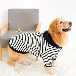 Sweat à schéma pour chien Hoodie Vêtements d'animaux chauds hiver