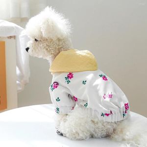 Sweats à capuche pour chien sweat-shirt de printemps de vêtements d'été