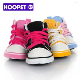 Vêtements de chien Hoopet Toile Chaussures Loisirs Chaud Automne Hiver 4 Couleurs Fournitures pour animaux de compagnie Produit