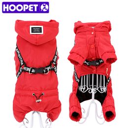 Hond Kleding HOOPET Kleding Winter Warm Huisdier Jas Jas Puppy Chihuahua Kleding Hoodies Voor Kleine Middelgrote Honden Outfit 230704