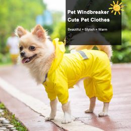 Vêtements pour chiens Imperméable Ours en peluche Manteau Imperméable Vêtements Chubasquero Perro Pet Capa De Chuva Mascotas Jas Hujan Ropa Regenjas Pets Rain