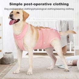 Vêtements de chien Protection contre les blessures Costume Pet blessure abdominale pour la récupération de la cuisse mâle femelle Spay