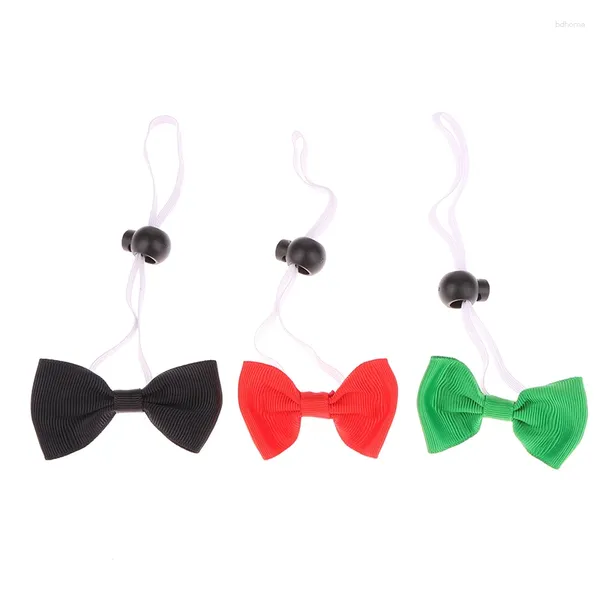 Vêtements pour chiens Cravate irlandaise Vert Cordon de cou réglable Rouge Noir Mini Petit nœud Décoration pour animaux de compagnie