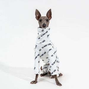 Vêtements de chien Vêtements de lévrier italien Vêtements d'hiver Chaud Imprimer Whippet Manteau à quatre pattes élastique Pet 231130