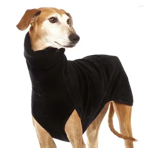 Vêtements de chien italien Greyhound polaire gilet vêtements hiver lévriers Whippet doux chaud pull pour animaux de compagnie pour chiens de taille moyenne