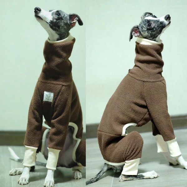 Ropa para perros Galgo italiano Ropa de invierno Whippet Mono / Ropa para perros / Jammies / Sudadera Whippet