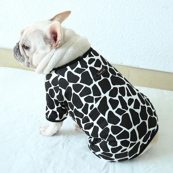 Vêtements pour chiens Jarre Aero Bull Vaches Modèle Vêtements pour animaux de compagnie à quatre pattes Pyjamas Coton Fat Vêtements Gilets et combinaisons pour animaux de compagnie