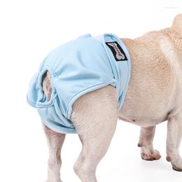 Ropa para perros Jill Pet Pañal Fisiología Pantalones Anti-Molestia Oestrus Bitch Bragas Doble Transpirable Lavable