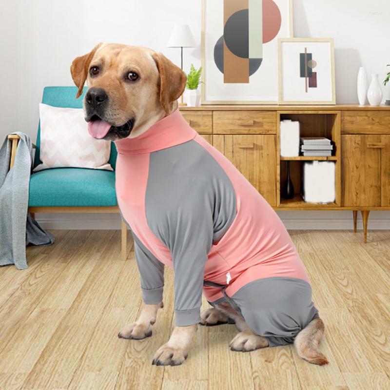 Dog Apparel Jumpsuit Pet Clothing Recovery Suit High Elasticity Comfortable Convenient Soft Allergy Free Prevent Licking Accelerate