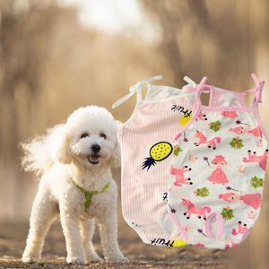 Hondenkleding jumpsuits Stijlvol Keep netjes mouwloze puppy menstruatie Sanitaire broek Sanitaire broek Leveringen korte broekdog