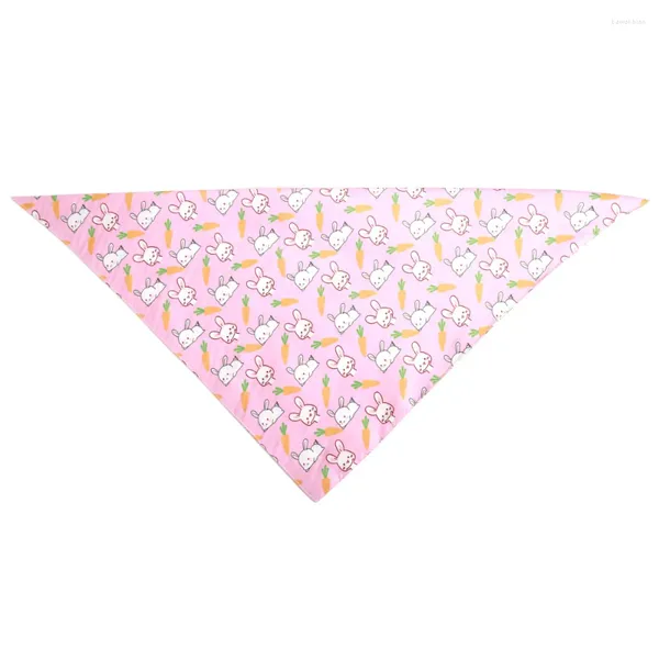 Vêtements pour chiens katu PEUS Pâques bandana œuf imprimé de bobine triangulaire imprimé stentf pour chiens chats