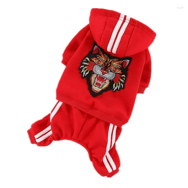 Ropa para perros kawaii pijamas diseñador monstruos para perros rompers de primavera yorks negros rojos monedas pequeñas traje de cachorro