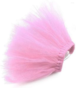 Chien Vêtements Dentelle Jupe Princesse Tutu Robe Vêtements Anniversaire Chiot Party Favor Fournitures Petits Chiens Chats Rose