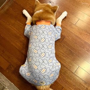 Vêtements pour chiens grands vêtements gros vêtements combinaison pyjamas Samoyed Husky Labrador Golden Retriever Costume tenue produits pour animaux de compagnie