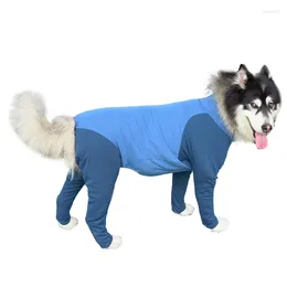 Vêtements pour chiens grands vêtements saut de combinaison pyjama grosse tenue border collie samoyed husky labrador golden retriever alaskan malamute vêtements