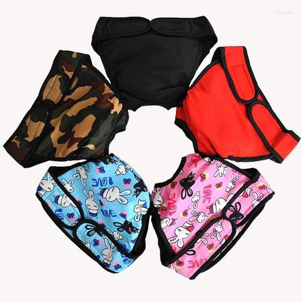 Vêtements pour chiens grandes couches sous-vêtements coton culottes pour animaux de compagnie Shorts couches pantalons physiologiques pour chiens moyens tailles L XL