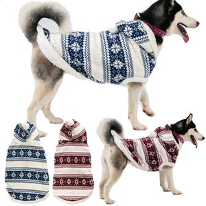 Hondenkleding Grote hondenjas Warme winter Hondenkleding Kerstmis Hondenjas Huisdierenkleding XL Outfit Husky Corgi Golden Retriever Labrador-kostuum 231110