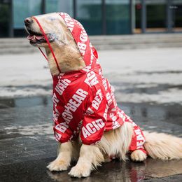 Hondenkleding Grote regenjas Pet