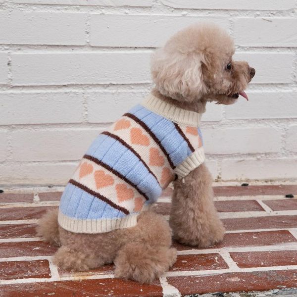 Ropa para perros Love Fluff Ropa para mascotas Gatos y perros Disfraces Teddy Bichon Suéter Pequeño Mediano Otoño Invierno