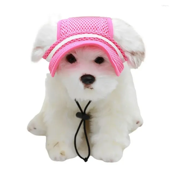 Vêtements de chien charmant chat capuchon super doux largeur largeur longue du soleil durable chapeau chapeau de compagnie décoration de casse-tête