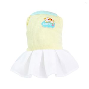 Dog Apparel Lovely Summer Pet Puppy Pullover Dress Léger Princess Daily Wear