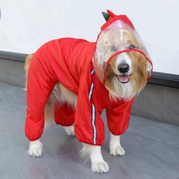 Appareils pour chiens beaux sweats à capuche à puppy à l'épreuve du vent et à l'épreuve pour la veste pour animaux de pluie multi-taille pour animaux de compagnie