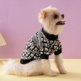 Vêtements pour chiens vêtements de luxe pull automne et hiver épaissi mode animal de compagnie bouledogue français teckel manteau veste 221012
