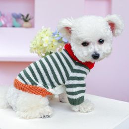 Vêtements pour chiens Vêtements de créateurs de luxe pour chiens Rayures classiques Plaid Vêtements d'hiver chauds Sphynx Sweat-shirt pour chat Pulls à tricoter doux