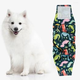 Vêtements de chien Band mâle Bandle Pantage de compagnie Pantalon Physiologique High Absorbency Couper Findener Tape A réglable pour l'entraînement