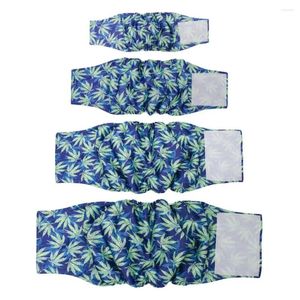 Vêtements pour chiens Couches pour hommes Enveloppes légères Bande de fixation imprimée Bande de fixation élastique lavable Bande de ventre pour animaux de compagnie Pantalon menstruel