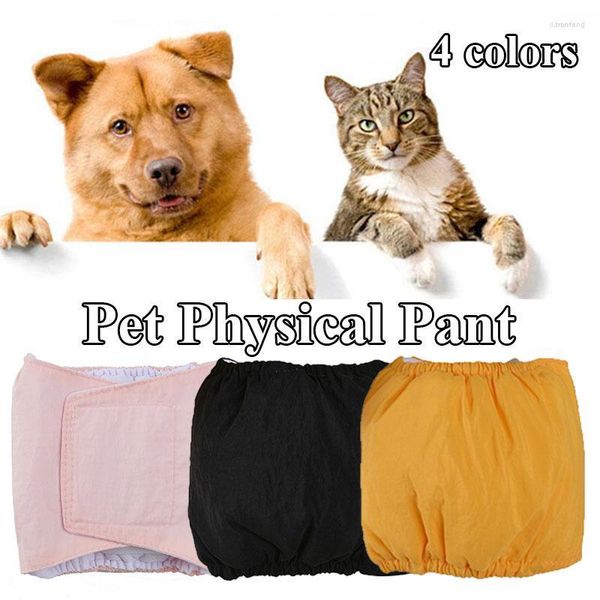 Vêtements pour chiens Pantalons physiologiques masculins Sous-vêtements Ceinture de courtoisie durable Couche spéciale réutilisable Culotte sanitaire pour animaux de compagnie