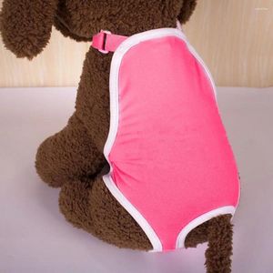 Pantalons menstruels de vêtements pour chiens animaux de compagnie respirants doux pour chiens chats confortables couches de protection fournit des femmes