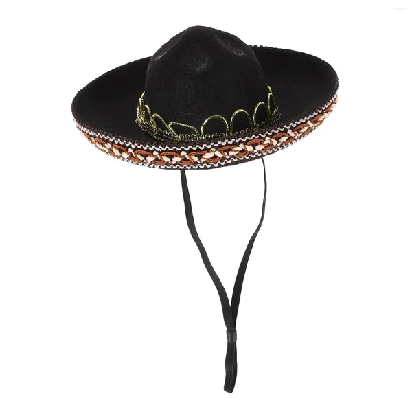 Ropa para perros Mini sombrero mexicano Perros Gato Gorra Cinco de Mayo Fiesta Decoración de fiesta Prop