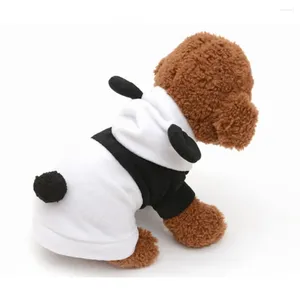 Ropa para perros Modelado Panda Ropa para mascotas Pijamas para niños Pijamas de Navidad Otoño Invierno