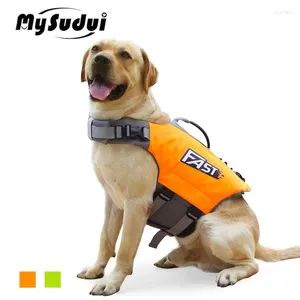 Ropa de perro Mysudui Summer Life Chatket transpirable Ropa de natación dorada