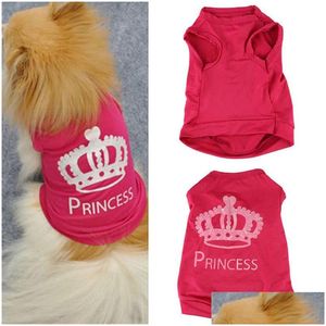 Hond Kleding Nieuwe Huisdier Kat Kostuum Kleine Kleding Schattige Puppy Kitten Tshirt Zomer Vest Shirt Voor Lente Drop Levering Thuis tuin Leveranties Dhsog