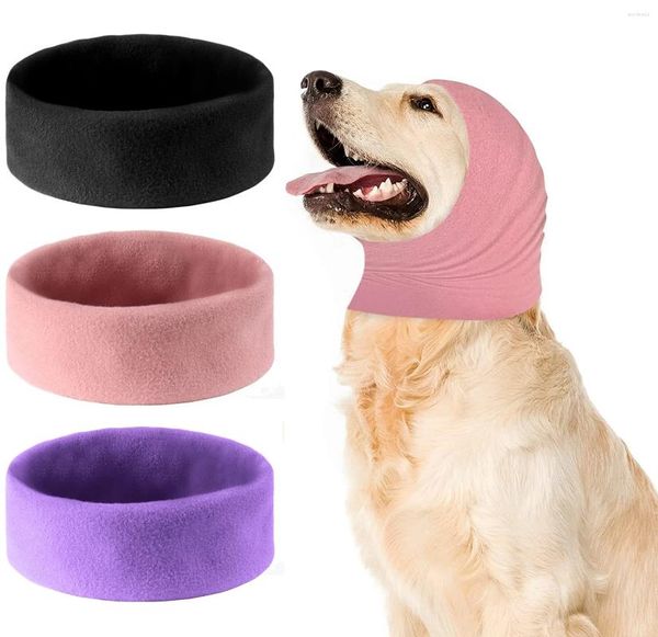 Vêtements pour chiens, cache-oreilles chauds et anti-bruit, couvre-oreilles pour animaux de compagnie, Turban d'extérieur, chat, émotions apaisantes, garder propre, fournitures d'hiver