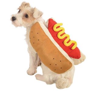 Costumes Halloween Costumes Halloween Costumes Puppy Pet Druny Hot Drack Up ET Coats For Small Medium Dogs Cats Cats Produits H240506