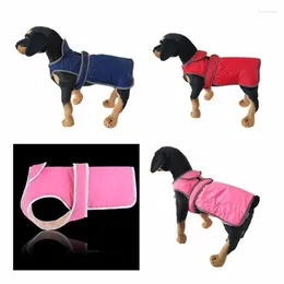 Hondenkleding Outdoorjas Waterdichte reflecterende huisdierjas Vest Winterwarm katoen Hondenkleding voor grote middelgrote Labrador-mascottes