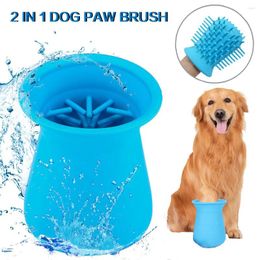 Vêtements pour chiens en plein air silicone propre PET à pied portable portable lavage de brosse de brosse de brosse Nettoyer douce casse de nettoyage de laveuse sale rapidement