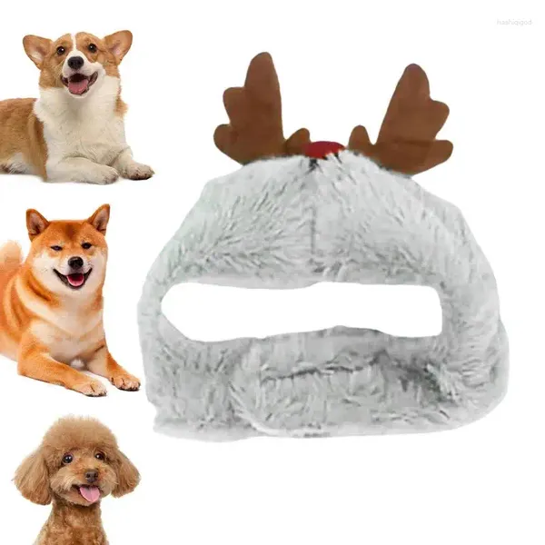 Traje de ropa para perros para inviernos Reno Universal Durable y cálido Mascota Fiesta de Halloween Tema de Navidad