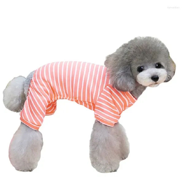 Vêtements pour chiens Pyjamas Combinaison Petit Costume Barboteuse Salopette Yorkshire Poméranie Caniche Schnauzer Vêtements Vêtements Pour Animaux De Compagnie