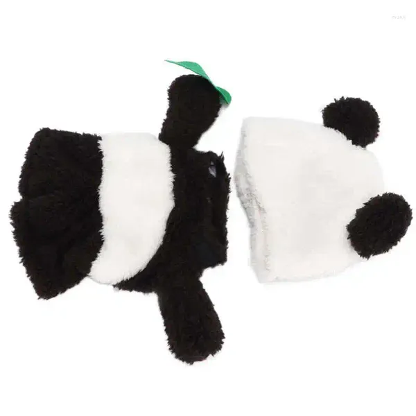 Ropa para perros Panda Pet Disfraz de Halloween Suave Exquisito Diseño Navidad con gorra para perros pequeños y medianos Abrigos