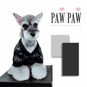 Hondenkleding pawpaw designer kleding mode cc luxe jas voor honden herfst winter huisdieren kleding schnauzer yorkshire bichon pomeranian