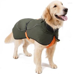 Vêtements pour chiens Automne et veste chaude d'hiver épaissis épaissis de vêtements imperméables extérieurs