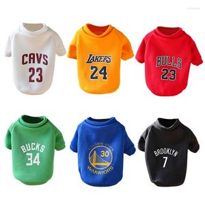 Hondenkleding huisdier bal sportkleding basketbal kleding puppy t-shirts anime kleding kostuum winter