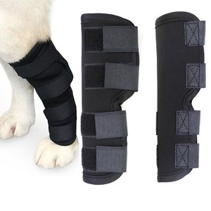 Hond Kleding Huisdier Bandages Injurie Been Kniebrace Band Bescherming Voor Honden Gezamenlijke Bandage Wrap Doggy Levert Accessoires 230808