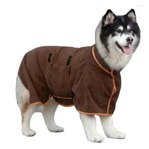 Vêtements pour chiens peignoir pour animaux